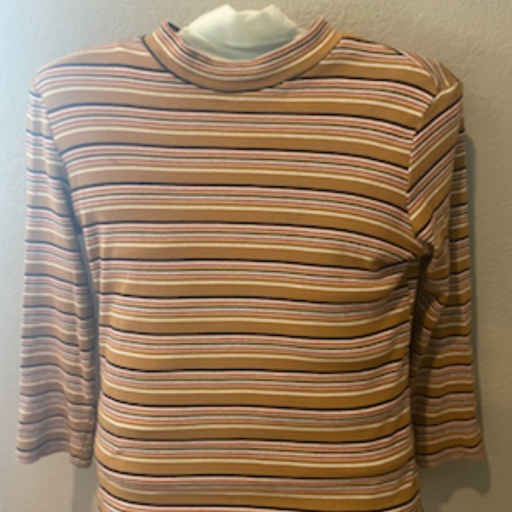 Striped long sleeve shirt
